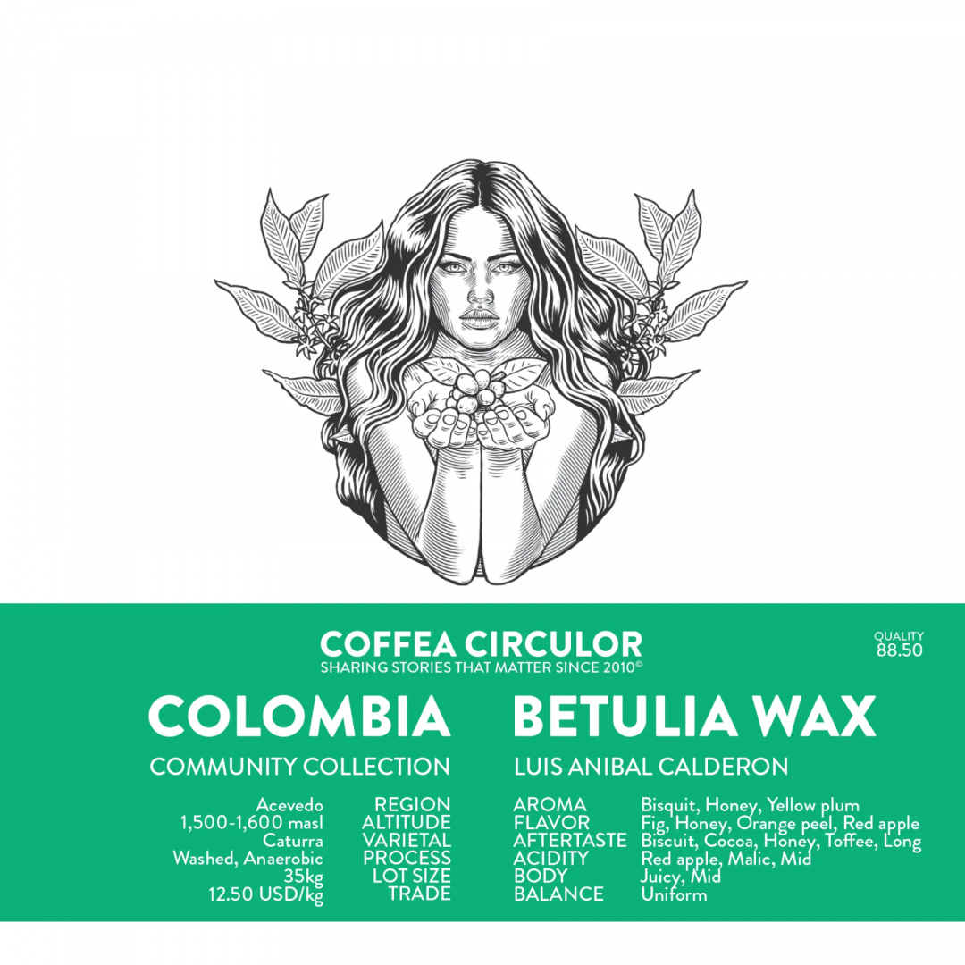 Kolumbia  Batulia kawa ziarnista wysokiej jakosci palona w palarni coffea circulor