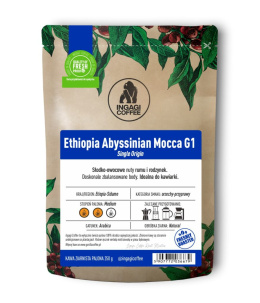 Ingagi Coffee - Etiopia Abyssininan Mocca G1 - 250g