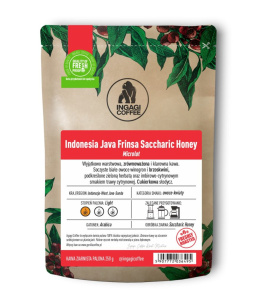 Ingagi Coffee - Indonezja Java Frinsa Saccharic Honey- 250g