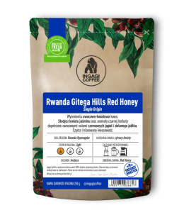 Ingagi Coffee - Rwanda Gitega Hills Red Honey- 250g