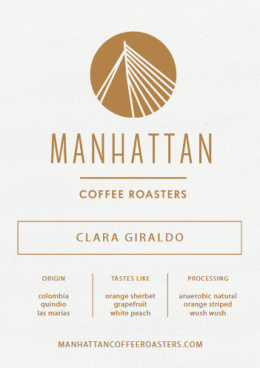 Manhattan Coffee - Kolumbia Clara Giraldo - 125g