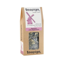 Teapigs - Herbata, Liquorice & Peppermint -15 piramidek
