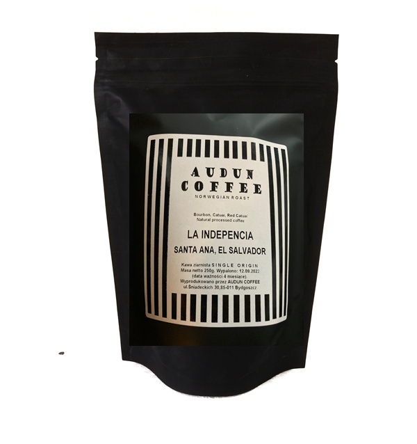 Audun Coffee - Salwador la Indepencia - 250g Audun Coffee - Salwador la Indepencia - 250g