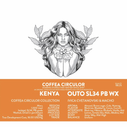 Coffea Circulor - Kenia Orbi Mixed WX250g