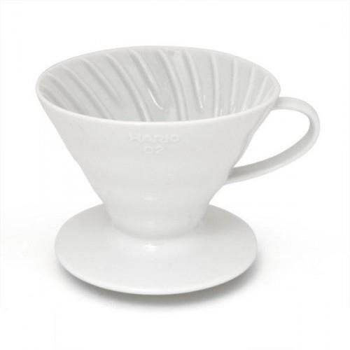 Ceramiczny dripper hario bloom kolor biały Ceramiczny dripper hario bloom kolor biały