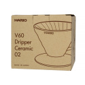 Opakowanie Hario - ceramiczny dripper V60-02 - szary