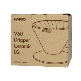 Hario - ceramiczny dripper V60-02 - szary