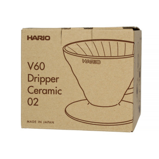 Hario - ceramiczny dripper V60-02 - szary