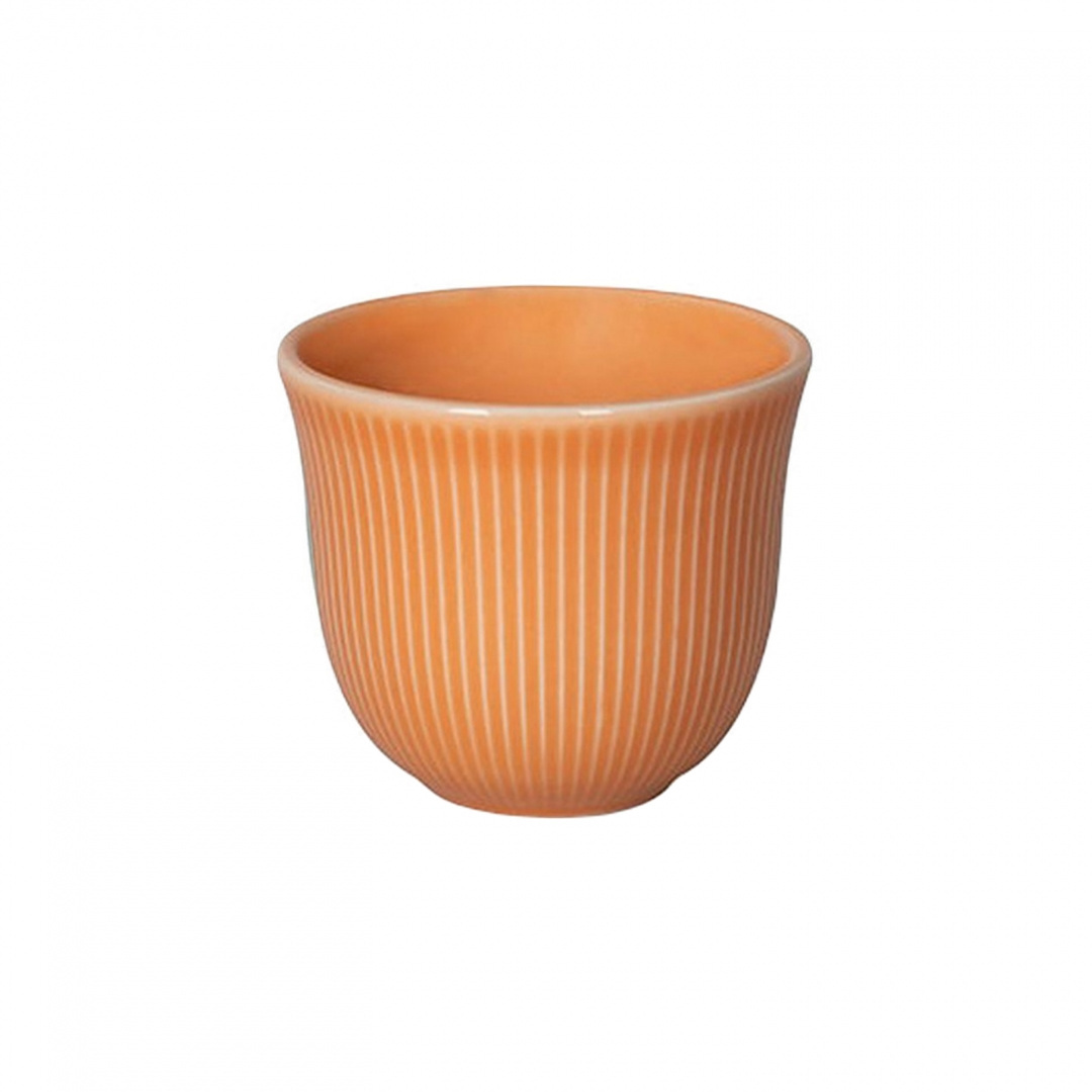 Kubek czarka ceramika pocelana 150 ml pomaranczowy loveramics