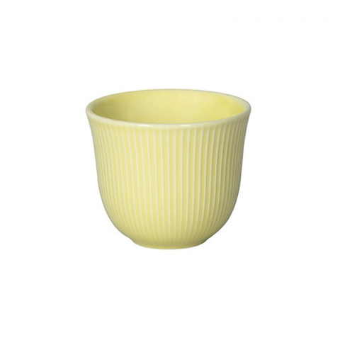 Kubek czarka ceramika porcelana 150 ml pastelowy żółty loveramics