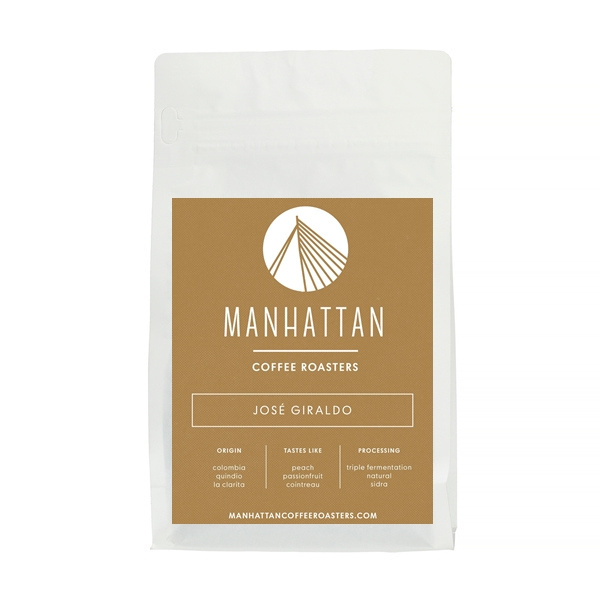 Wysokiej jakości kawa ziarnista z Kolumbii speciality palarnia Manhattan