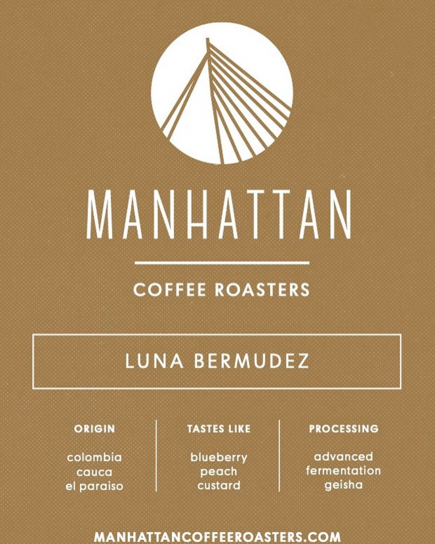 Luna Bermudez kawa z palarni Manhattan Luna Bermudez kawa z palarni Manhattan