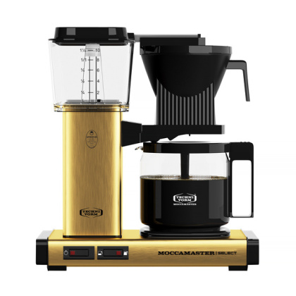 Moccamaster - KBG 741 Brushed Brass - Ekspres przelewowy