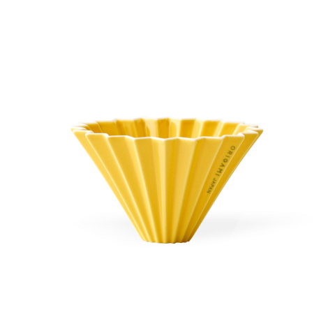 zaparzacz do kawy Origami dripper S - Żółty