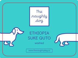 The Naughty Dog Coffee- Etiopia Suke Quto washed - 250g