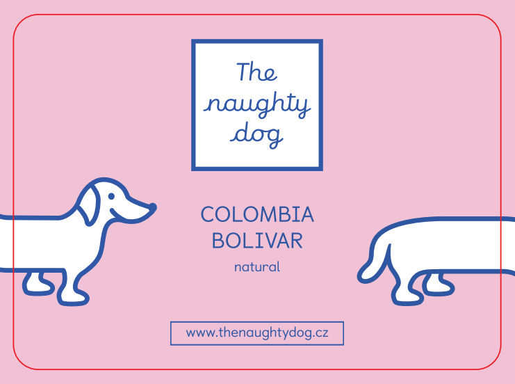 The Naughty Dog Coffee- Kolumbia Bolivar - 250g