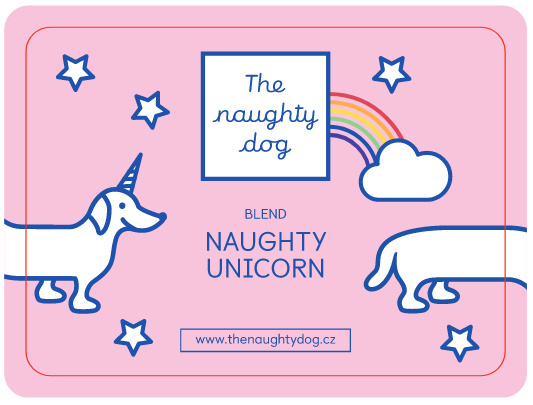 Unicorn blend kawa speciality the naughty dog