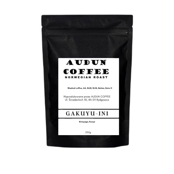 Audun Coffee - Kenia Gakuyu-ini - 250g Audun Coffee - Kenia Gakuyu-ini - 250g