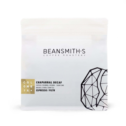 Beansmith's Coffee - Kolumbia Chaparral DECAF - 250g Beansmith's Coffee - Kolumbia Chaparral DECAF - 250g