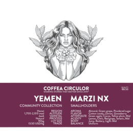 Coffea Circulor - Jemen Marzi NX 250g
