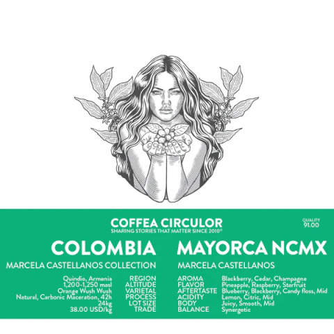 Kolumbia obrobka carbonic maceration speciality kawa ziarnista