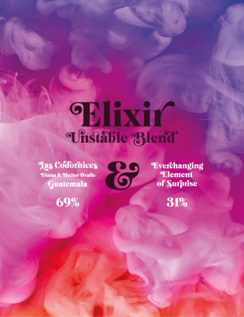 kawa Elixir: Gwatemala 69% i 31% niespodzianki - 252g kawa Elixir: Gwatemala 69% i 31% niespodzianki - 252g