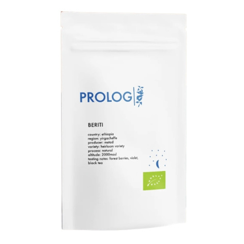 Prolog Coffee - Beriti Natural Organic - 250g Prolog Coffee - Beriti Natural Organic - 250g