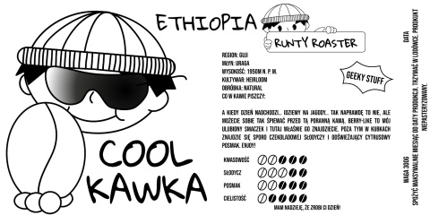 Runty Roaster - Etiopia Guji - 250g Runty Roaster - Etiopia Guji - 250g