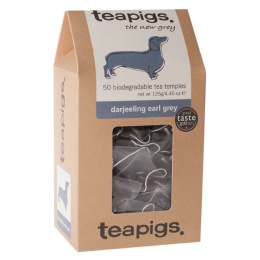 Teapigs - Herbata, Darjeeling Earl Grey - 50 piramidek