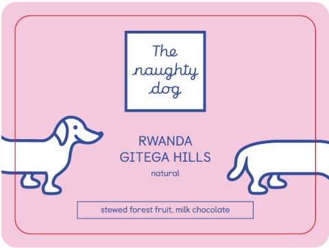 The Naughty Dog Coffee - Rwanda Gitega Hills - 200g