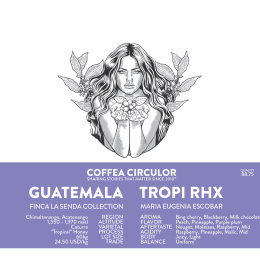Coffea Circulor - Gwatemala Finca La Senda Tropi 250g