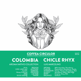 Coffea Circulor - Kolumbia Chicle 100g