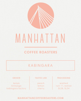 Manhattan Coffee - Kenia Kabingara - 250g