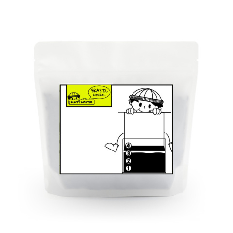 Opakowanie kawa ziarnista 250g Brazylia Opakowanie kawa ziarnista 250g Brazylia