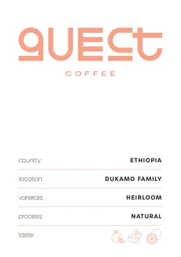 Guest Coffee - Etiopia Dukamo Family - 250g