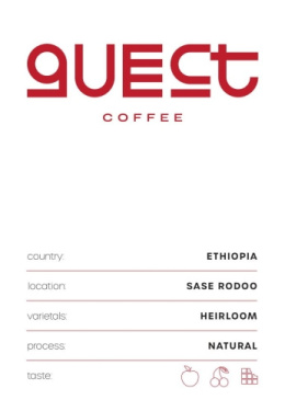 Guest Coffee - Etiopia Sase Rodoo Espresso - 250g