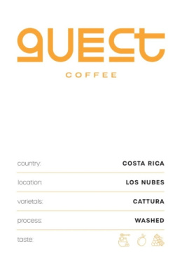 Guest Coffee - Kostaryka Los Nubes - 250g
