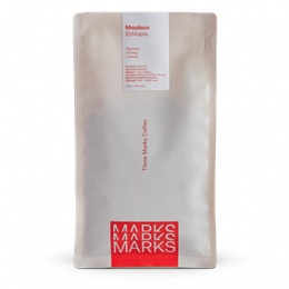 Three Marks Coffee- Etiopia Moplaco ESPRESSO - 250g
