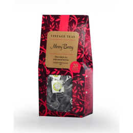 Vintage Teas - Herbata czarna, Merry berry 20x2,5g