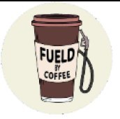 Pin "Fueld by coffee"