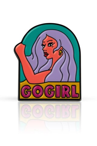 Pin "GO GIRL"