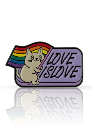 Pin "Love is Love"