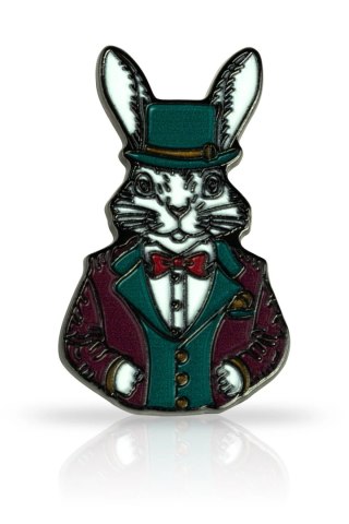 Pin elegancki królik